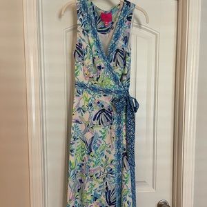 Lilly Pulitzer wrap dress